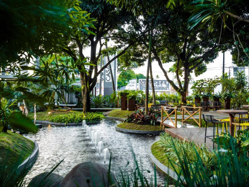 Nado Livre Piscinas participa da Casa Cor Paraíba no ambiente Jardim Burle Marx