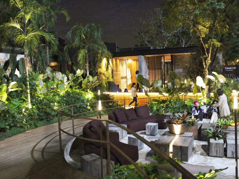 Confira os Jardins noturno da CASACOR São Paulo 2019