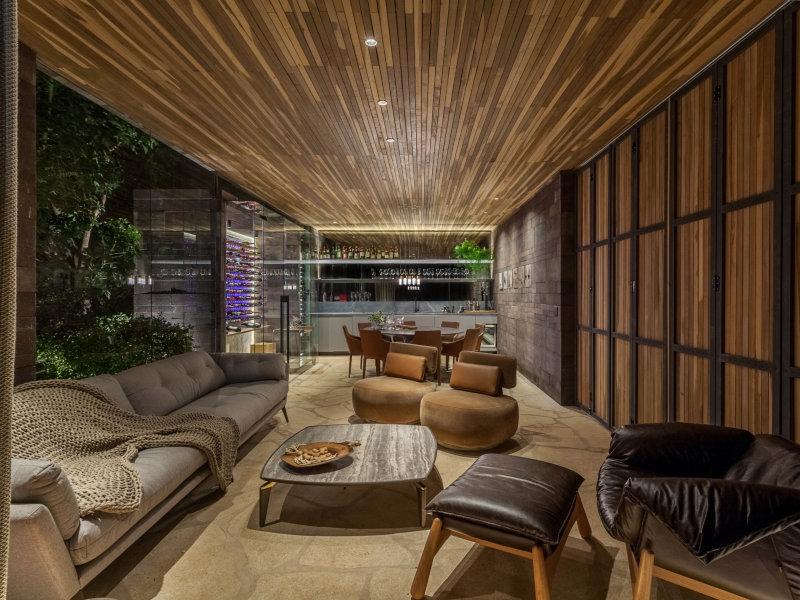 Casa dos Vinhos da 25ª CASACOR Minas é o espaço ideal para os amantes da bebida