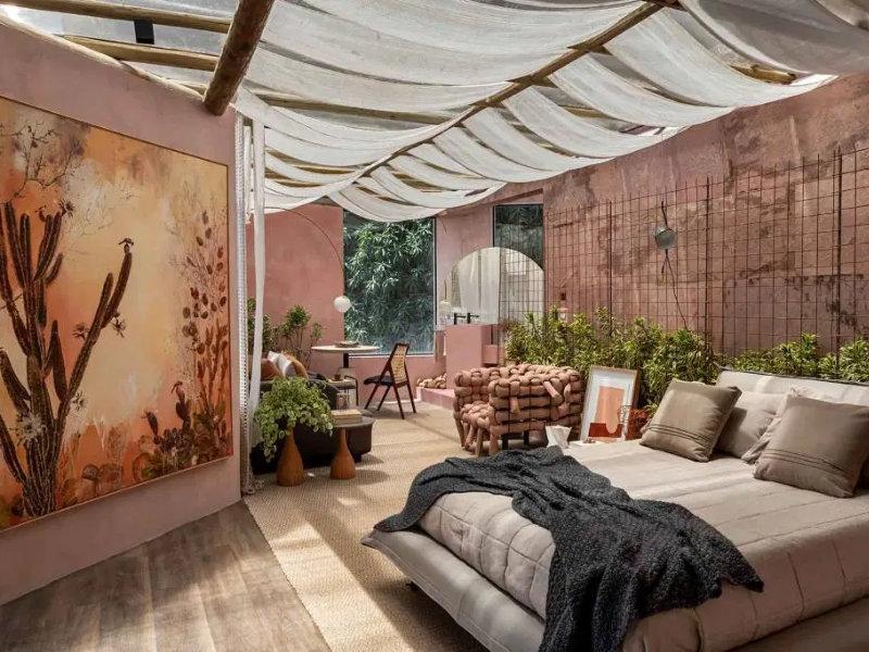 CASACOR BA: Bangalô Cravo e Canela atribui ao rústico um contorno terno
