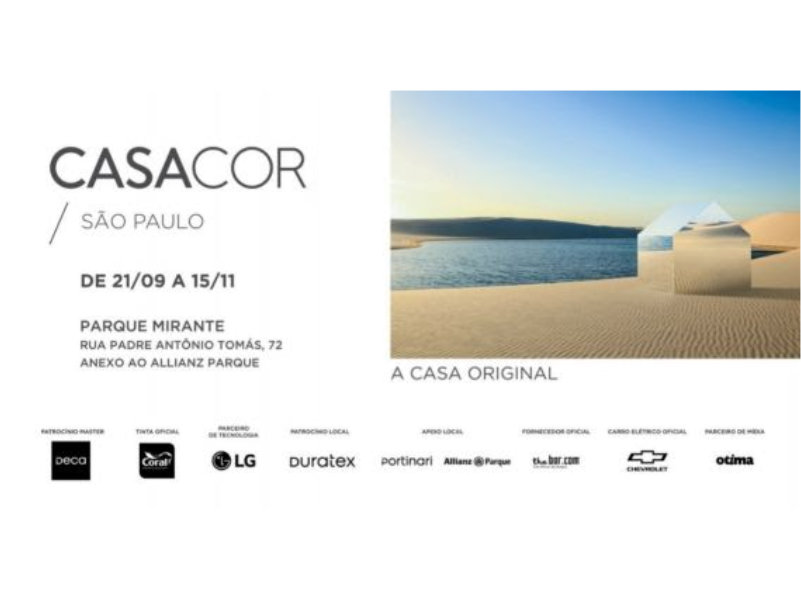 CASACOR São Paulo estreia terça, dia 21 de setembro, com o tema A Casa Original