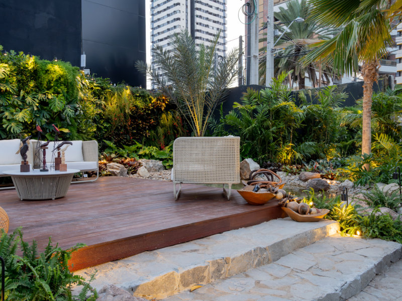 Confira o ambiente Jardim dos Encontros da CASACOR Ceará