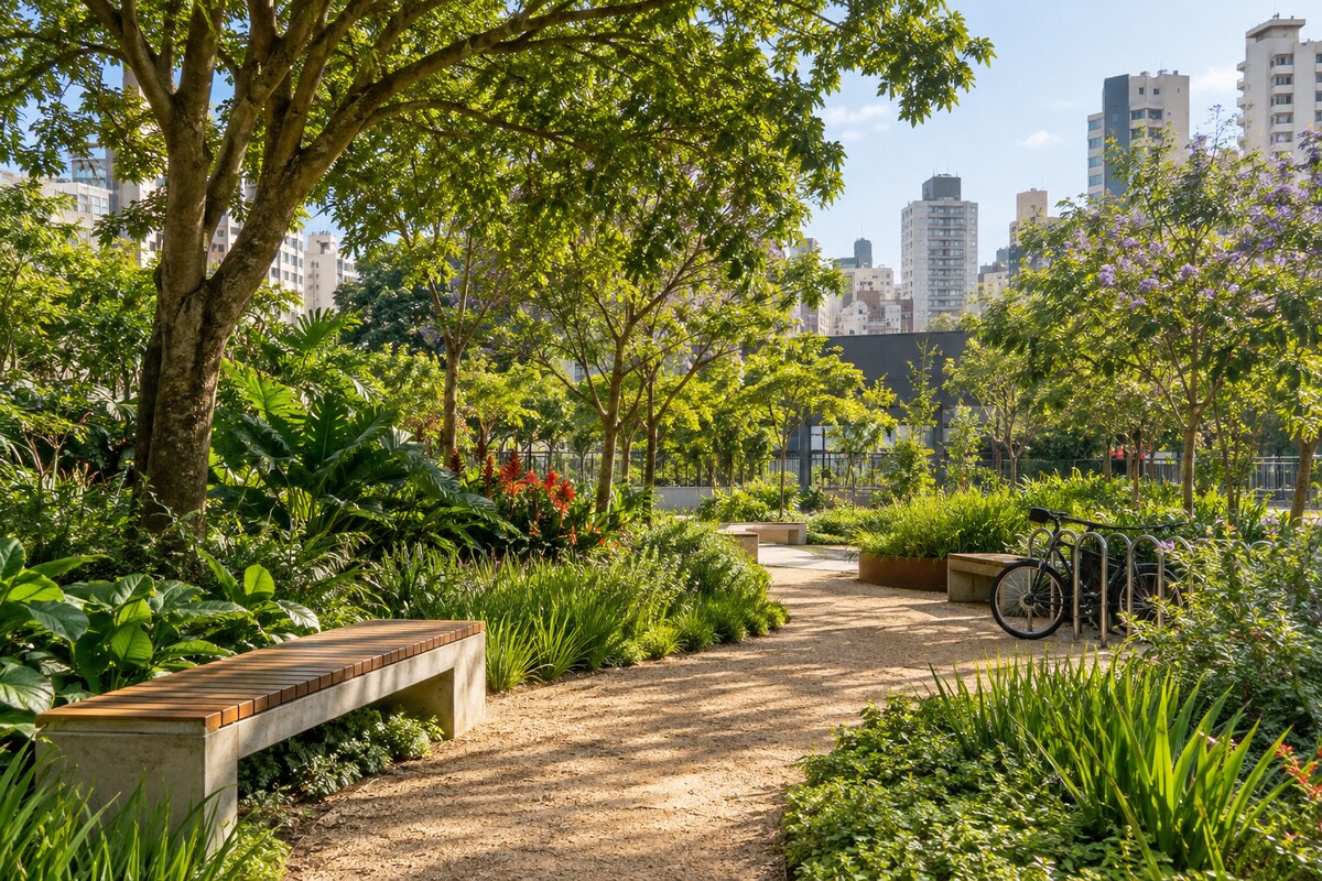Jardim “Semeando o Futuro,2050” promove conexão e convívio 