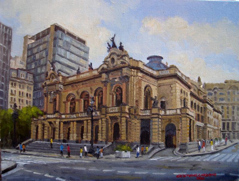 Memória Paulistana Teatro Municipal