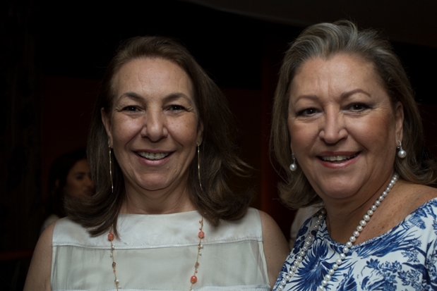 Sueli Cardoso e Stella Tozo durante o evento de lançamento nesta terça feira dia 2 baixa