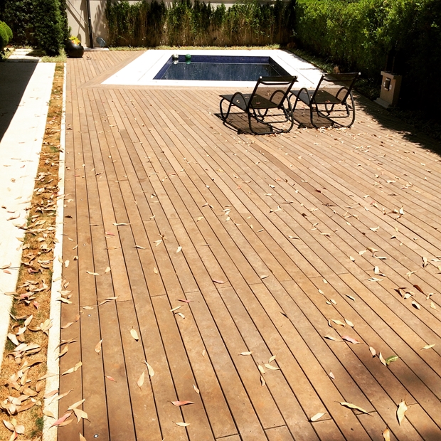 madeira plastica rewood deck